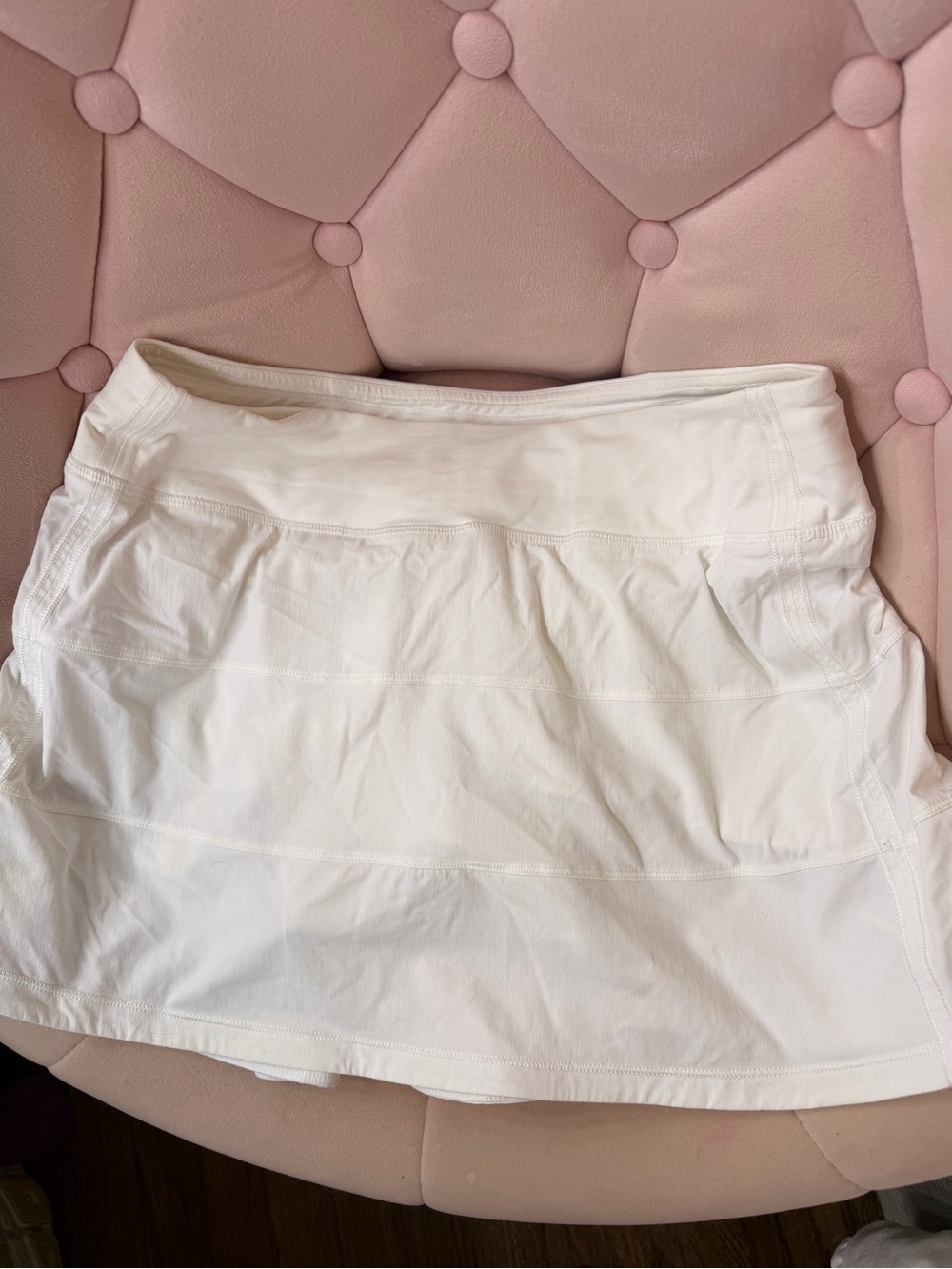 Lululemon Women’s White Active Skort - Classic Sport Style